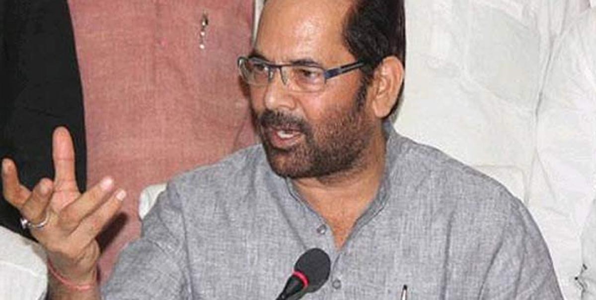 Tolerance is soul of country: Mukhtar Abbas Naqvi